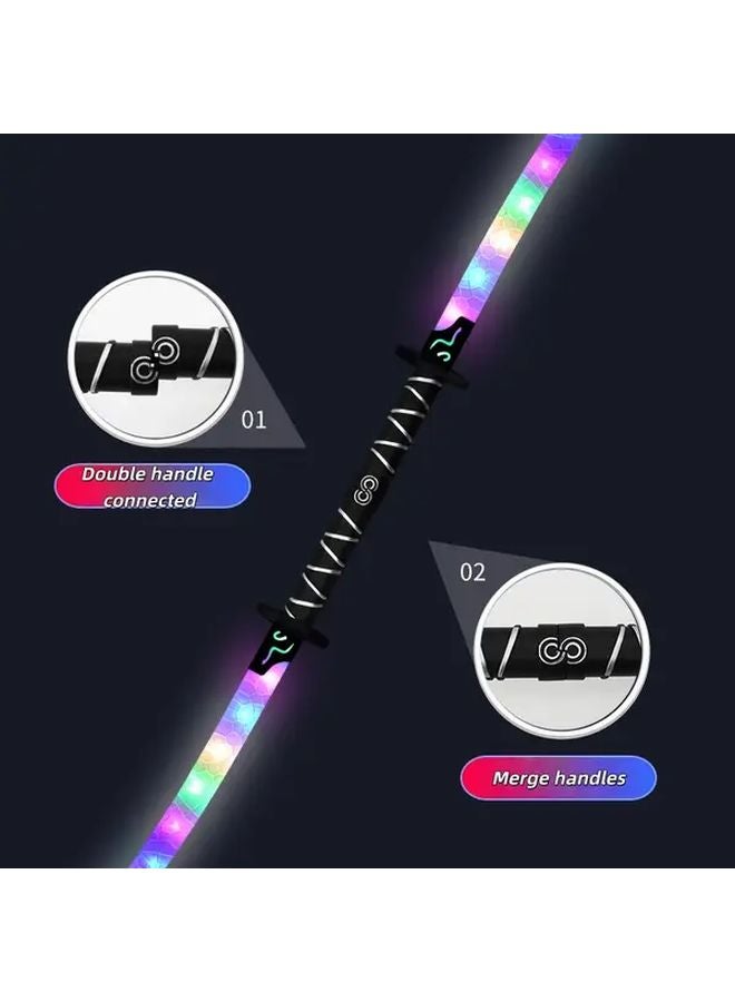 Ninja Sword Accessories Anime Katana With Metallic Foam Blade And Realistic Hilt 2 Colors - Image 2